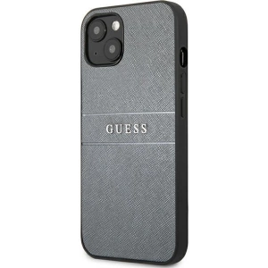 Hurtownia GSM - Etui Guess GUHCP13SPSASBGR Apple iPhone 13 mini szary/grey Saffiano Strap - GUE1508GRY - {ean13} - Hurt