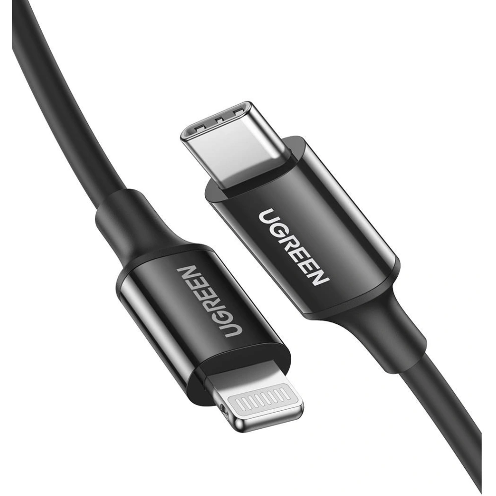 Kabel USB-C na Lightning UGREEN US171, 36W, 1m (černý)