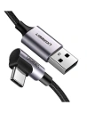 Hurtownia GSM - USB kabel do USB-C úhlový UGREEN US284, 3A, 2m (černý) - UGR1129BLK - {ean13} - Hurt