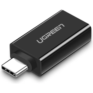 Adapter USB-A 3.0 do USB-C 3.1 UGREEN US173 (czarny)
