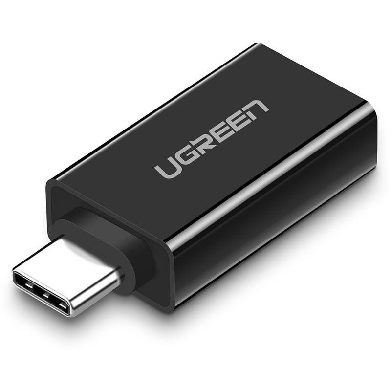 Ugreen Distributor - 6957303828081 - UGR1133BLK - UGREEN US173 USB-A 3.0 to USB-C 3.1 Adapter (black) - B2B homescreen