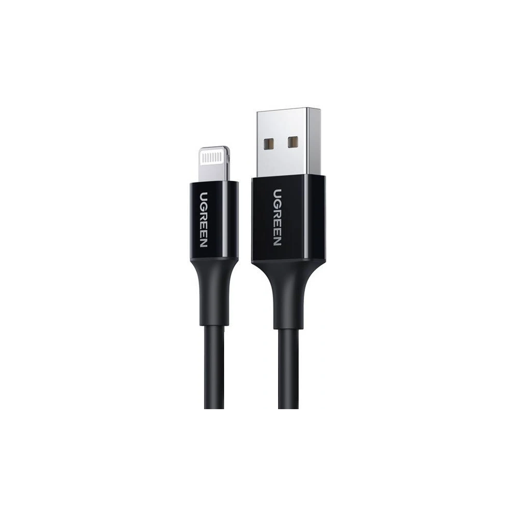 Hurtownia GSM - Kabel USB do Lightning UGREEN US155, MFi, 2m (czarny) - UGR1136BLK - {ean13} - Hurt
