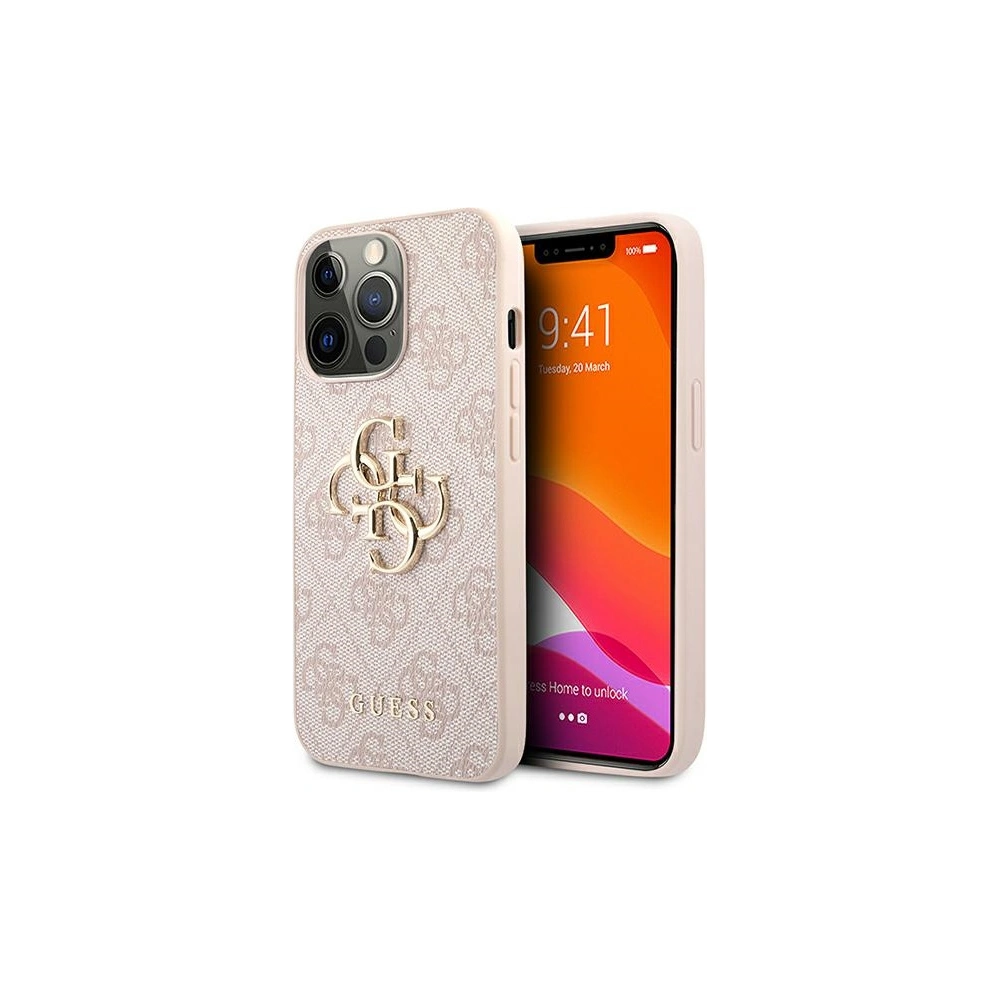 Hurtownia GSM - Etui Guess GUHCP13X4GMGPI Apple iPhone 13 Pro Max różowy/pink hardcase 4G Big Metal Logo - GUE1513PNK - {ean13} - Hurt