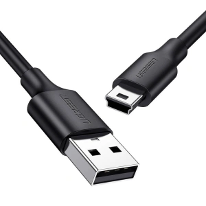 Hurtownia GSM - Kabel USB do Mini USB UGREEN US132, 0.25m (czarny) - UGR1138BLK - {ean13} - Hurt