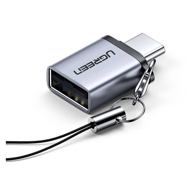 Ugreen Distributor - 6957303852833 - UGR1144GRY - USB to USB-C Adapter UGREEN US270 (Gray) - B2B homescreen