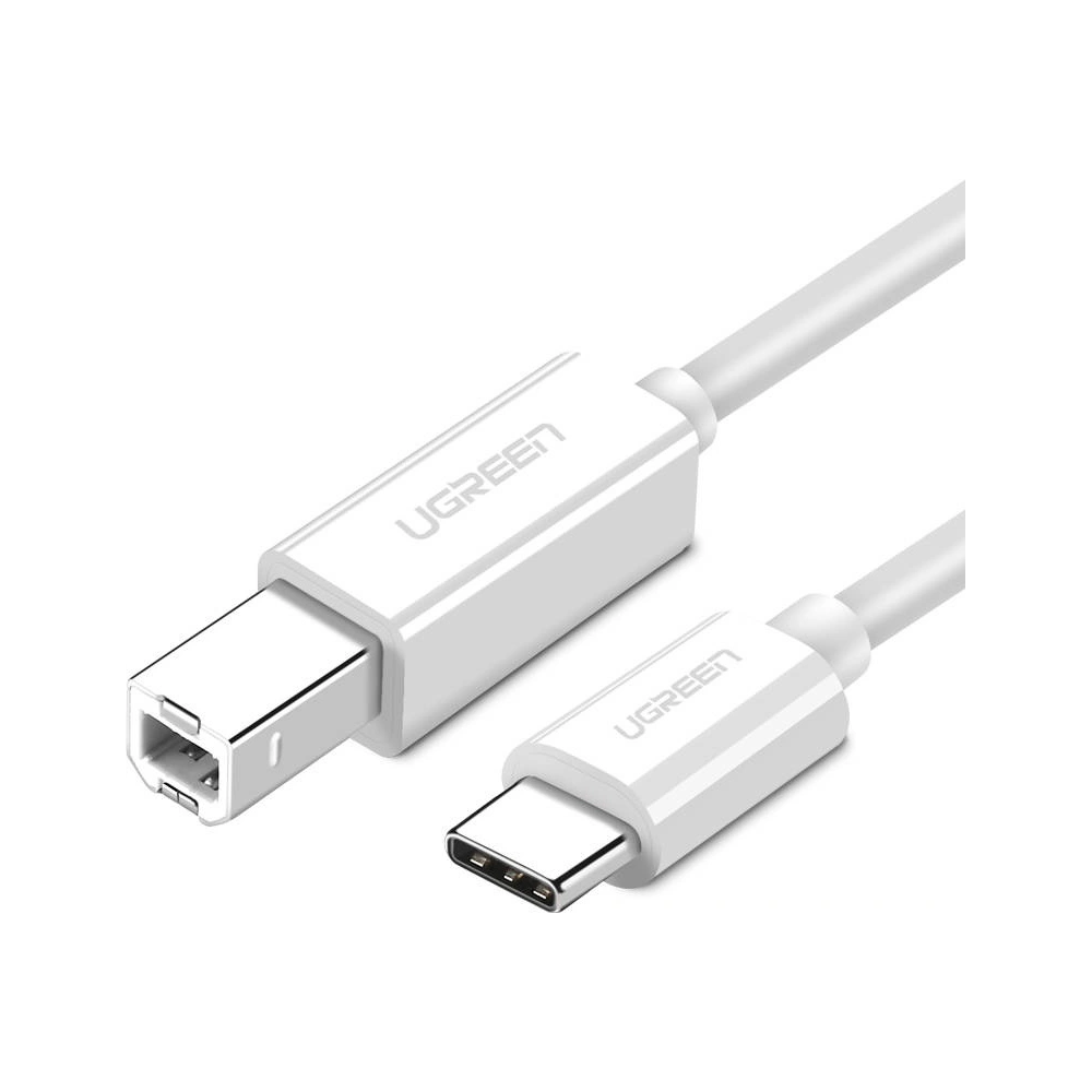 Hurtownia GSM - Kabel USB 2.0 C-B UGREEN US241 do tiskárny 1.5m (bílý) - UGR1145WHT - {ean13} - Hurt
