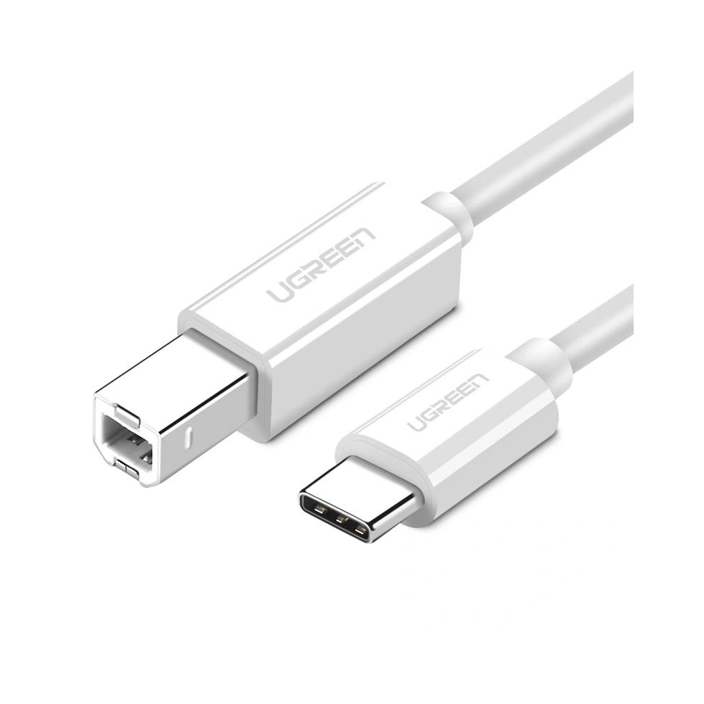 Hurtownia GSM - Kabel USB 2.0 C-B UGREEN US241 pro tiskárnu 1m (bílý) - UGR1146WHT - {ean13} - Hurt