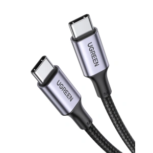 Kabel USB-C do USB-C UGREEN US316, 100W, 2m (szary)