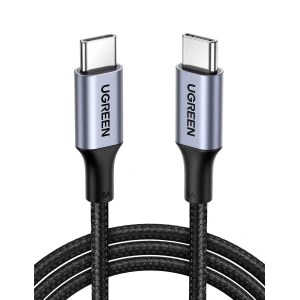 Kabel USB-C do USB-C UGREEN US316, 100W, 2m (szary)