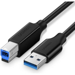 Hurtownia GSM - Kabel USB 3.0 A-B UGREEN US210 do drukarki, 1m (czarny) - UGR1156BLK - {ean13} - Hurt