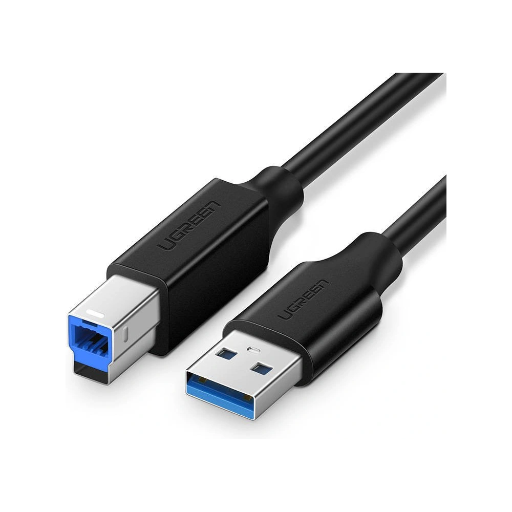 Hurtownia GSM - Kabel USB 3.0 A-B UGREEN US210 pro tiskárnu, 1m (černý) - UGR1156BLK - {ean13} - Hurt