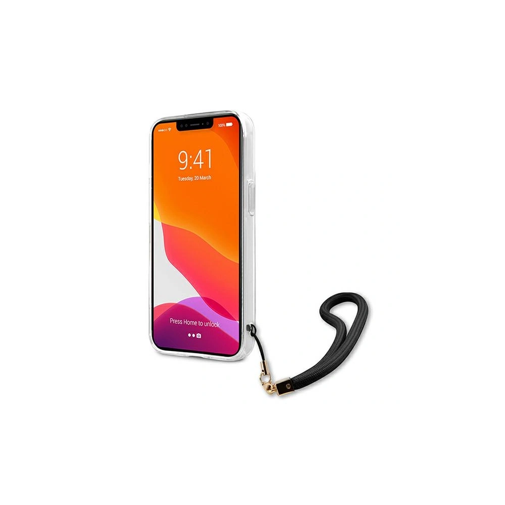 Hurtownia GSM - Etui Guess GUHCP13XKCABBK Apple iPhone 13 Pro Max černý/black hardcase Camo Strap Collection - GUE1516BLK - {ean13} - Hurt