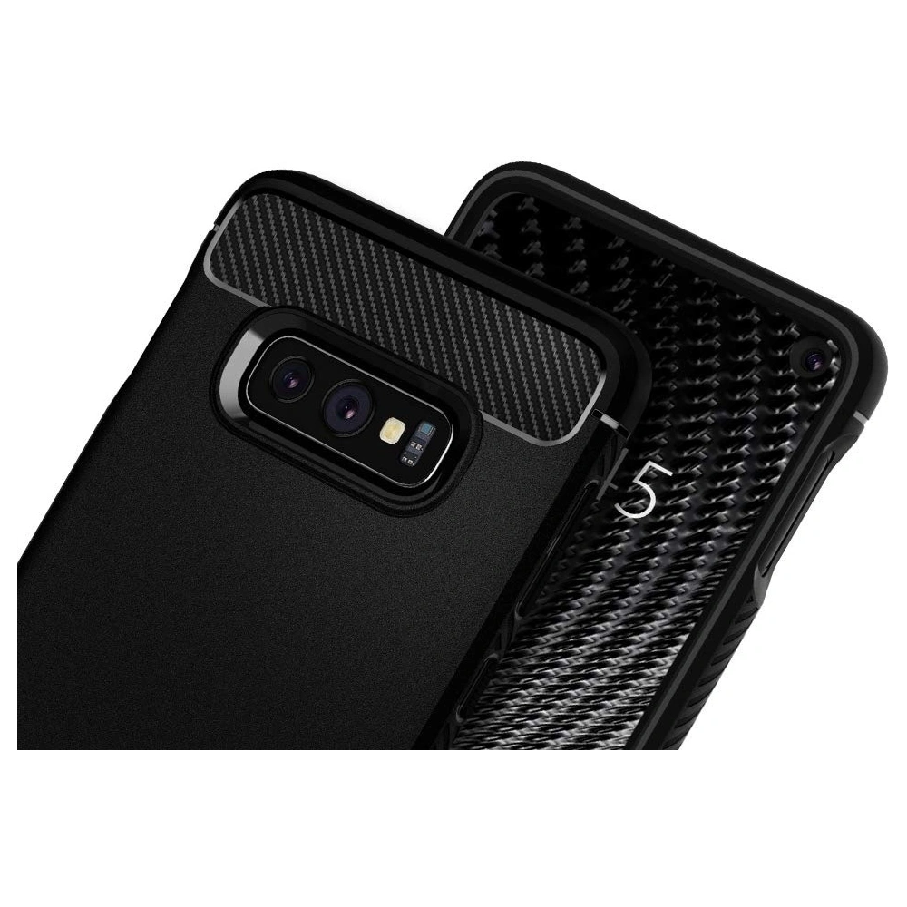 Hurtownia GSM - Etui Spigen Rugged Armor Samsung Galaxy S10e Matná Černá - SPN259BLK - {ean13} - Hurt
