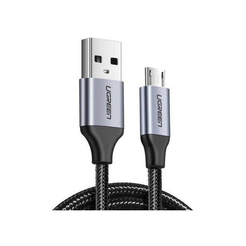 Hurtownia Ugreen - 6957303864034 - UGR1159BLK - Kabel USB do Micro USB UGREEN US290, 3m (czarny) - B2B homescreen