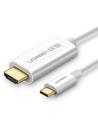 Kabel USB-C do HDMI UGREEN MM121, 4K, 1.5m (biały)
