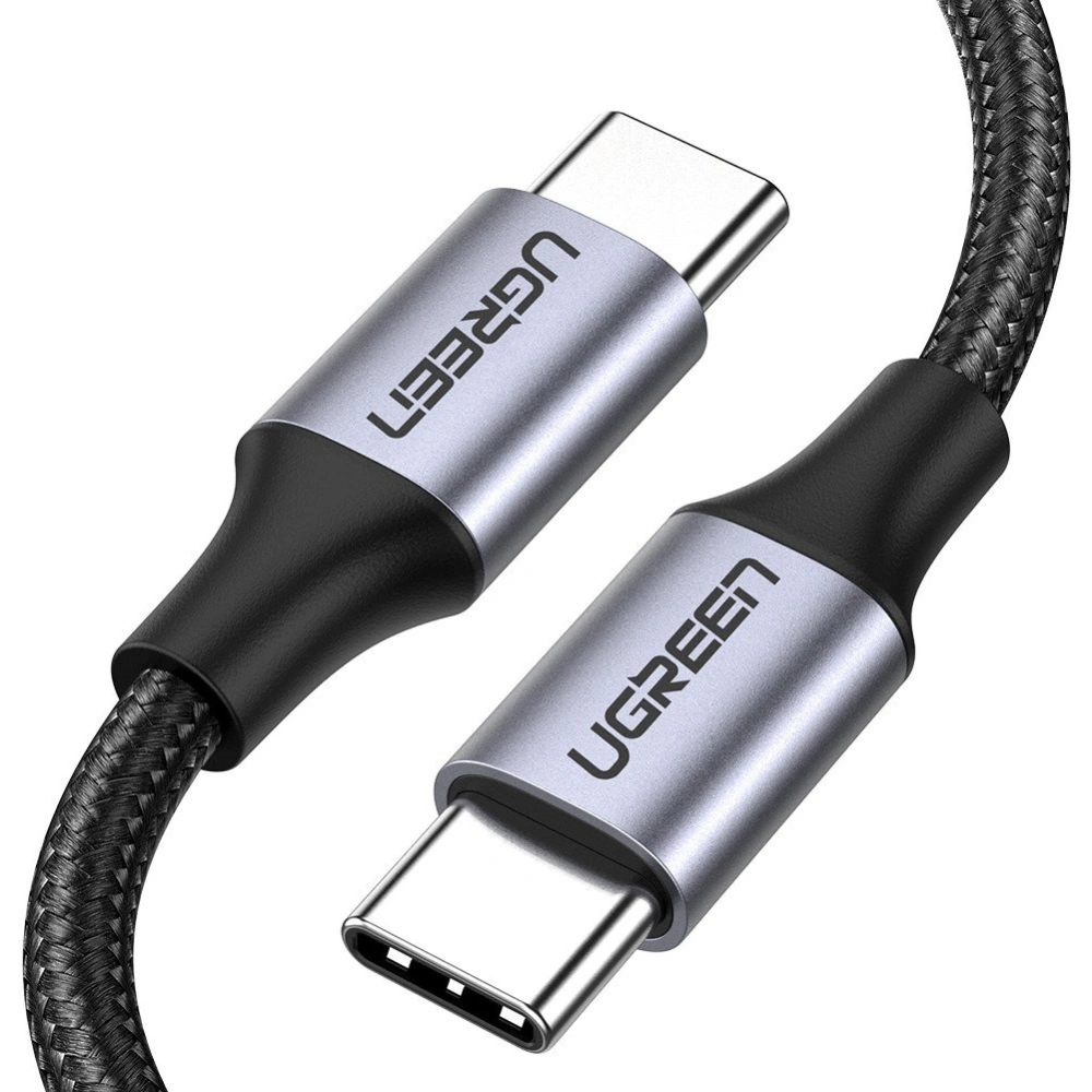 Hurtownia GSM - Kabel USB-C do USB-C UGREEN US261, 60W, 2m (czarny) - UGR1162BLK - {ean13} - Hurt
