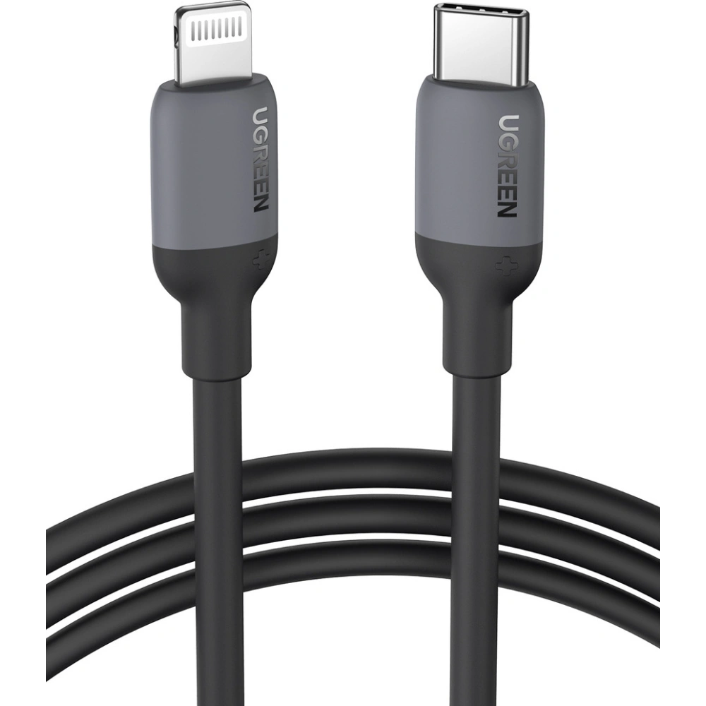 Kabel USB-C na Lightning UGREEN US387, 1m (černý)