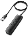 Hurtownia GSM - Adapter 4w1 UGREEN CM416 Hub USB do 4x USB (czarny) - UGR1168BLK - {ean13} - Hurt