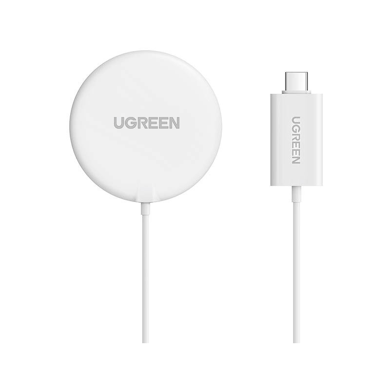 Ugreen Distributor - 6957303832330 - UGR1174WHT - Wireless Charger UGREEN CD245, 15W (white) - B2B homescreen