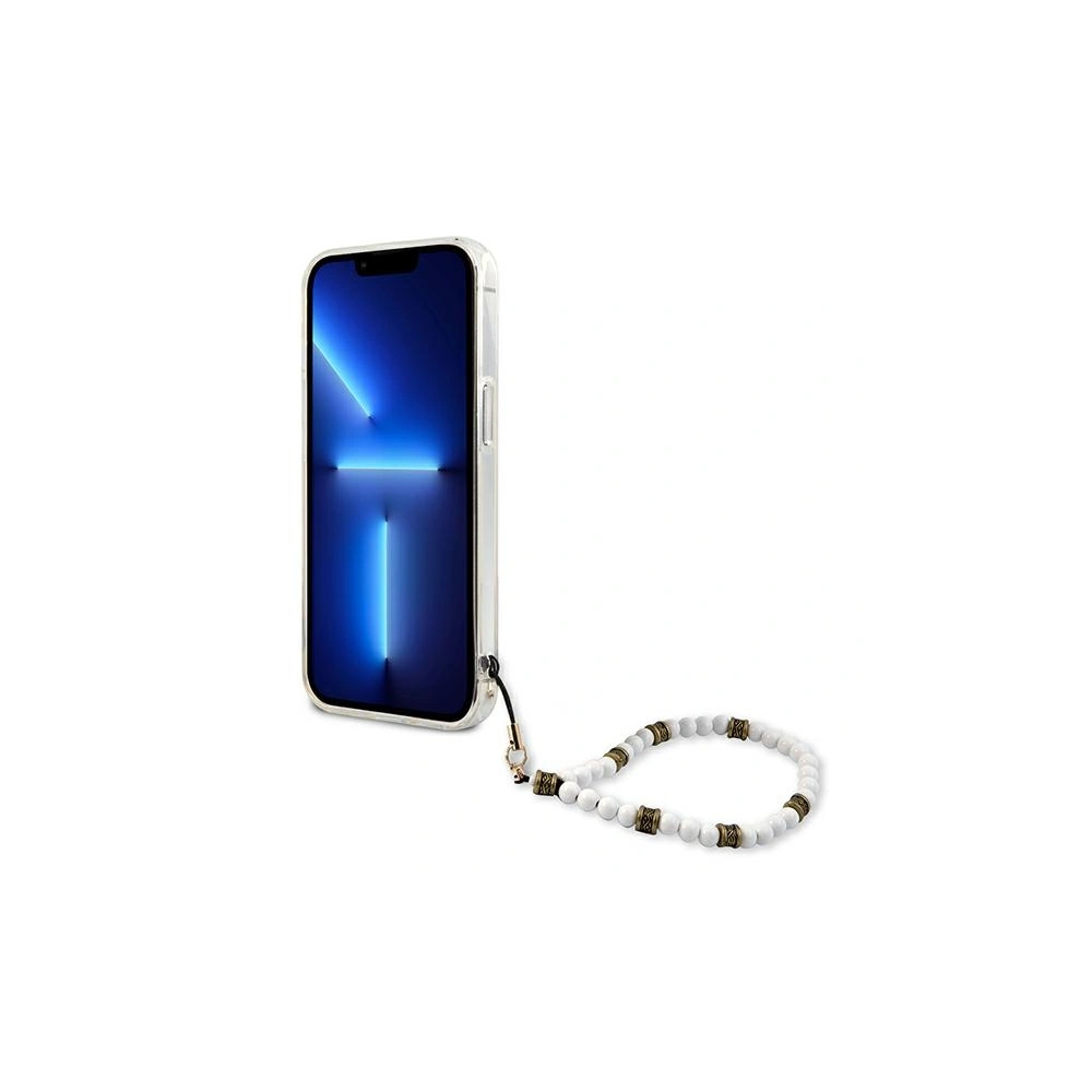 Hurtownia GSM - Etui Guess GUHCP13XKPSWH Apple iPhone 13 Pro Max průhledný hardcase Bílá perla - GUE1519CL - {ean13} - Hurt