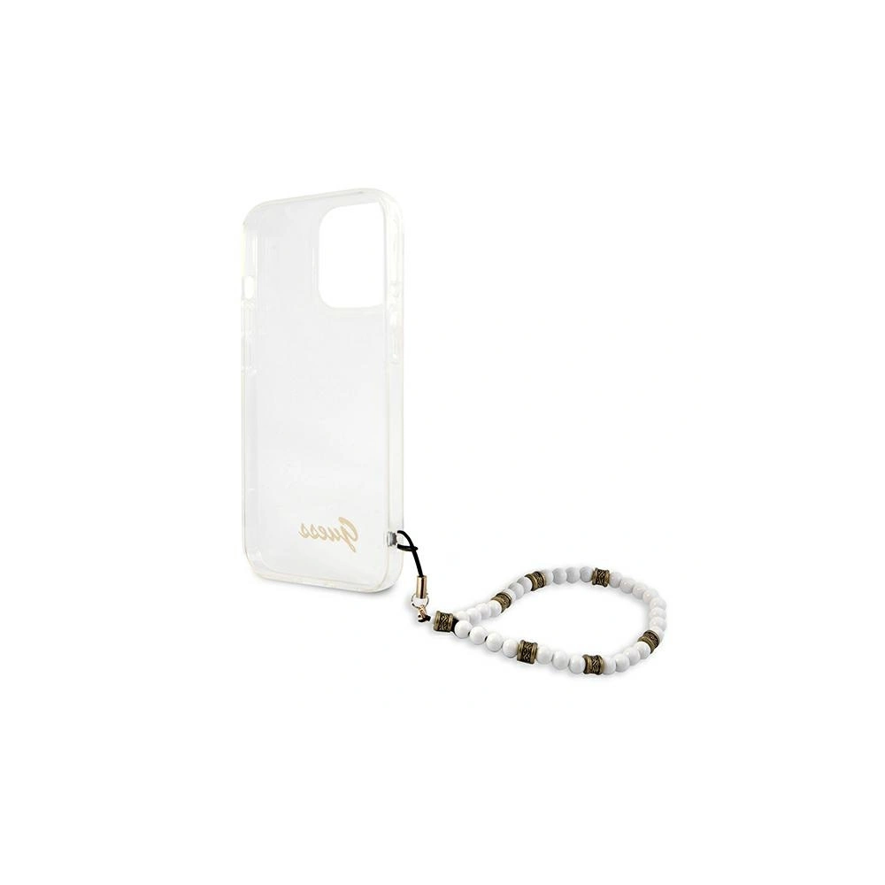 Hurtownia GSM - Etui Guess GUHCP13XKPSWH Apple iPhone 13 Pro Max Transparent hardcase White Pearl - GUE1519CL - {ean13} - Hurt
