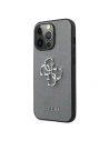 Wholesale Guess GUHCP13XSA4GSGR Apple iPhone 13 Pro Max grey hardcase Saffiano 4G Metal Logo - GUE1522GRY - {ean13} - Hurt