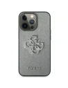 Wholesale Guess GUHCP13XSA4GSGR Apple iPhone 13 Pro Max grey hardcase Saffiano 4G Metal Logo - GUE1522GRY - {ean13} - Hurt