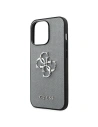 Wholesale Guess GUHCP13XSA4GSGR Apple iPhone 13 Pro Max grey hardcase Saffiano 4G Metal Logo - GUE1522GRY - {ean13} - Hurt