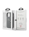 Wholesale Guess GUHCP13XSA4GSGR Apple iPhone 13 Pro Max grey hardcase Saffiano 4G Metal Logo - GUE1522GRY - {ean13} - Hurt