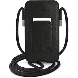Wholesale Guess GUPHLPSASBBK 6,7 inch black Saffiano Strap - GUE1524BLK - {ean13} - Hurt