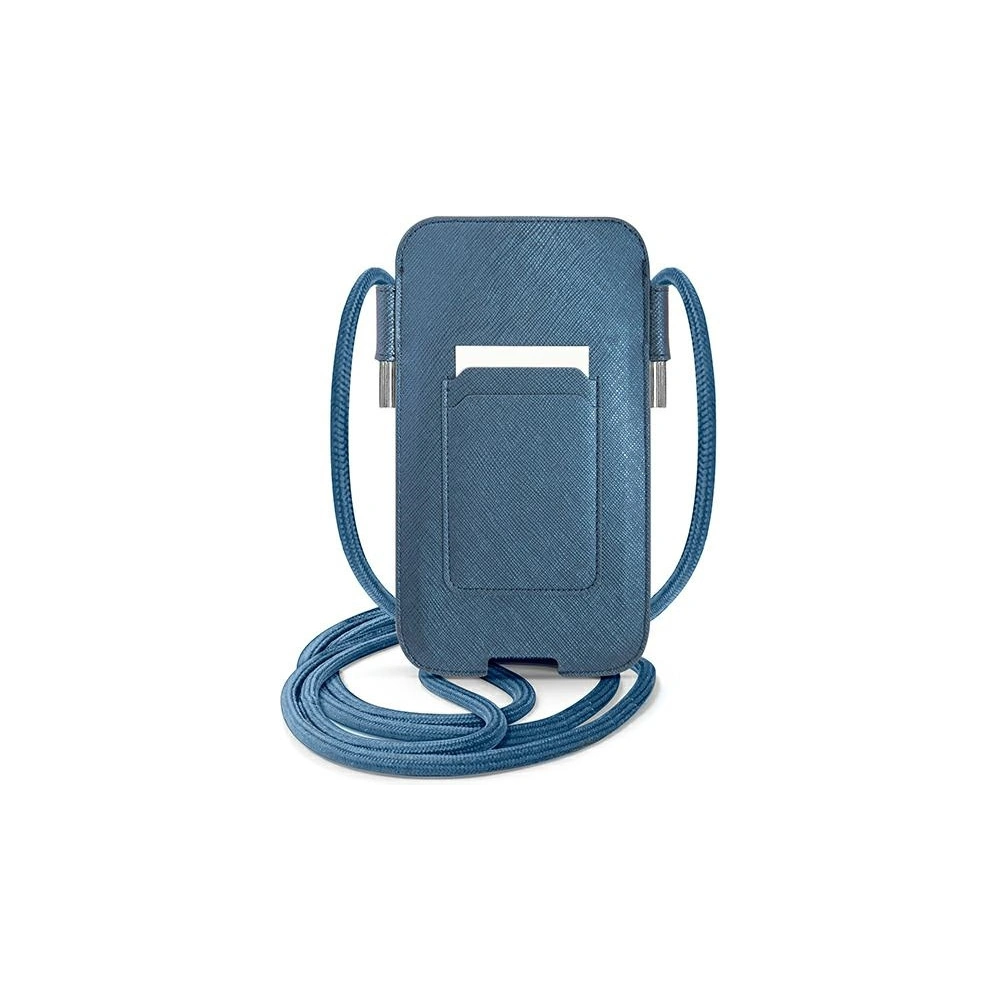 Wholesale Guess GUPHMPSASBBL 6,1 inch blue Saffiano Strap - GUE1528BLU - {ean13} - Hurt