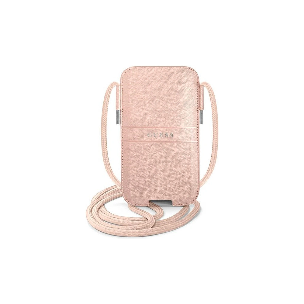 Wholesale Guess GUPHMPSASBPI 6,1 inch pink Saffiano Strap - GUE1529PNK - {ean13} - Hurt