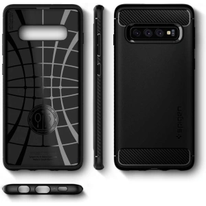 Etui Spigen Rugged Armor Samsung Galaxy S10 Matte Black