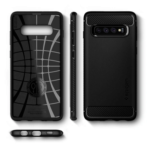 Etui Spigen Rugged Armor Samsung Galaxy S10 Matte Black