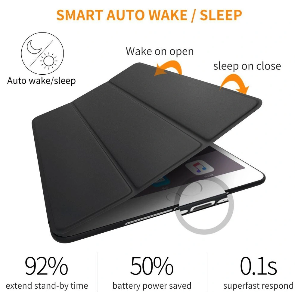 Hurtownia GSM - Etui Tech-Protect Smartcase Apple iPad 9.7 2017/2018 (5. a 6. generace) Černá - THP770BLK - {ean13} - Hurt