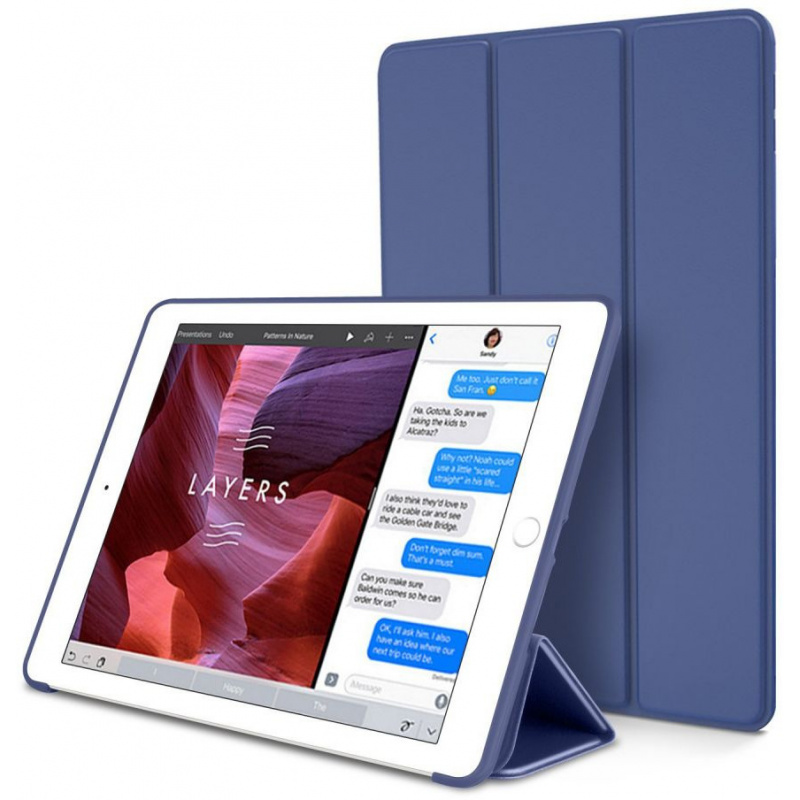 Tech-Protect Distributor - 61616165 - THP772BLK - Tech-Protect Smartcase Apple iPad Air 9.7 2014 2 Gen Navy Blue - B2B homescreen