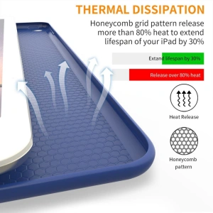 Wholesale Tech-Protect Smartcase Apple iPad Air 9.7 2014 2 Gen Navy Blue - THP772BLK - {ean13} - Hurt