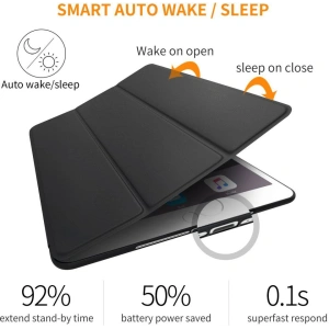 Hurtownia GSM - Etui Tech-Protect Smartcase Apple iPad mini 7.9 2012/2013/2014 (1., 2. i 3. generacji) Black - THP774BLK - {ean13} - Hurt
