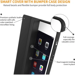 Hurtownia GSM - Etui Tech-Protect Smartcase Apple iPad mini 7.9 2012/2013/2014 (1., 2. i 3. generacji) Black - THP774BLK - {ean13} - Hurt