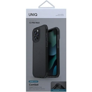 Etui UNIQ Combat Apple iPhone 13 Pro Max aramid smoke