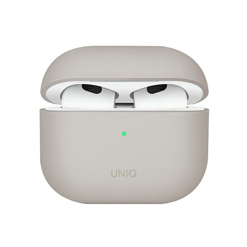 Hurtownia Uniq - 8886463676776 - UNIQ534BEI - Etui UNIQ Lino Apple AirPods 3 Silicone beżowy/beige - B2B homescreen