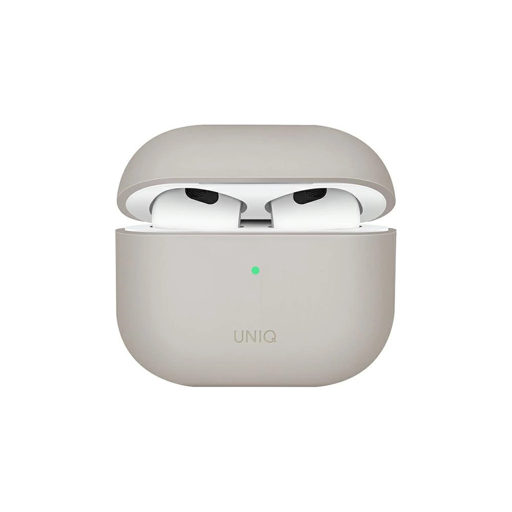 Hurtownia GSM - Etui UNIQ Lino Apple AirPods 3 silikonové béžové - UNIQ534BEI - {ean13} - Hurt