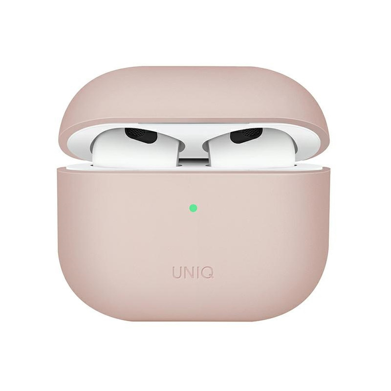 Hurtownia Uniq - 8886463676745 - UNIQ536PNK - Etui UNIQ Lino Apple AirPods 3 Silicone różowy/blush pink - B2B homescreen