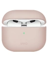 Etui UNIQ Lino Apple AirPods 3 Silicone różowy/blush pink