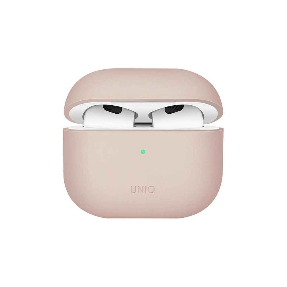 Hurtownia GSM - Etui UNIQ Lino Apple AirPods 3 silikonové růžové/blush pink - UNIQ536PNK - {ean13} - Hurt
