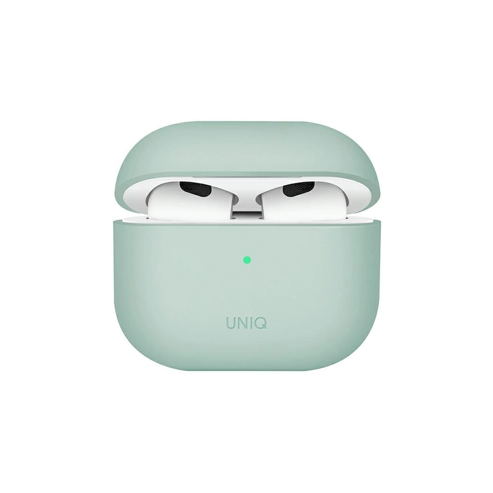 Hurtownia GSM - Etui UNIQ Lino Apple AirPods 3 Silicone zielony/mint green - UNIQ538MNT - {ean13} - Hurt
