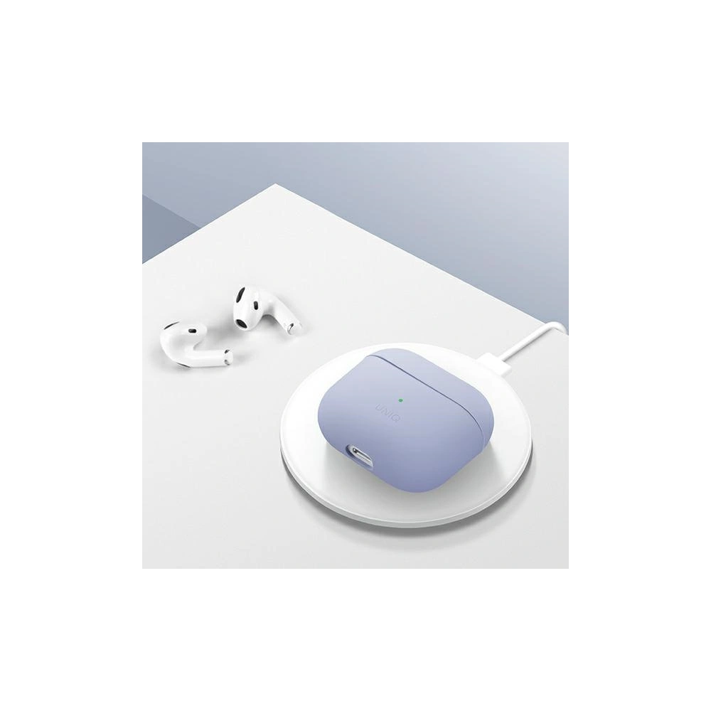 Hurtownia GSM - Etui UNIQ Lino Apple AirPods 3 Silicone zielony/mint green - UNIQ538MNT - {ean13} - Hurt