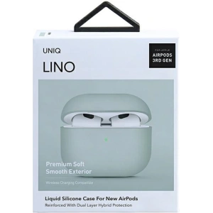 Hurtownia GSM - Apple UNIQ Lino Case AirPods 3 Silikon grün/mintgrün - UNIQ538MNT - {ean13} - Hurt