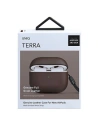 Hurtownia GSM - Etui UNIQ Terra Apple AirPods 3 Genuine Leather brązowy/brown - UNIQ539BR - {ean13} - Hurt