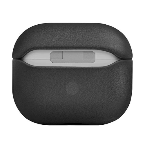 Etui UNIQ Terra Apple AirPods 3 Genuine Leather czarny/black
